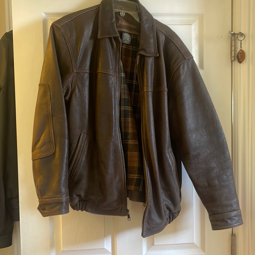 Leather jacket